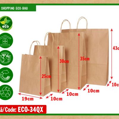 Túi giấy shopping giấy kraft